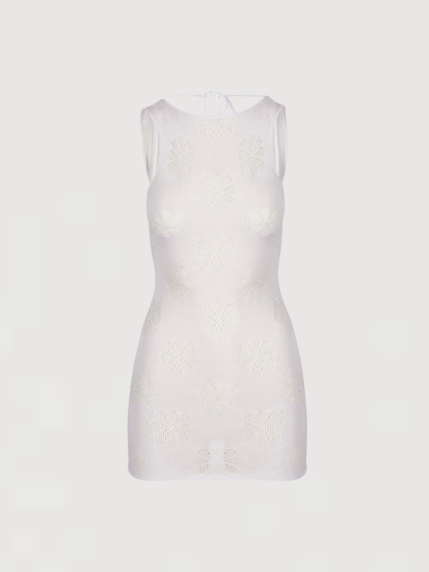 Florence Mini Dress - Venetian White