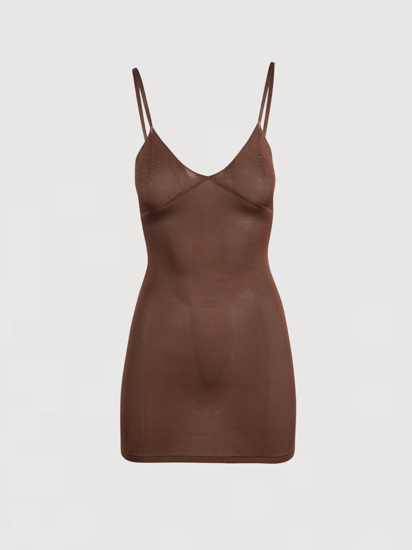 Delilah Mini Dress - Chocolate