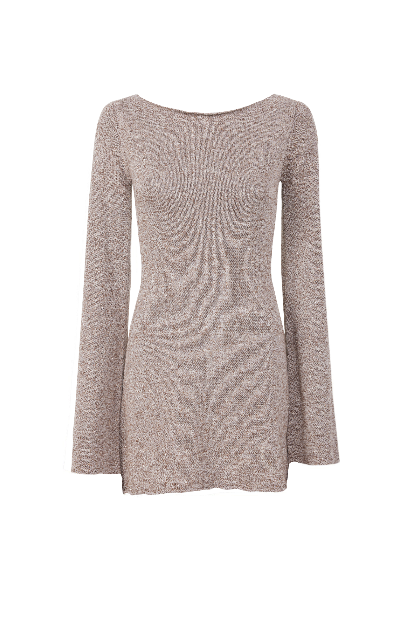 Audette Dress - Hazelnut Sequin