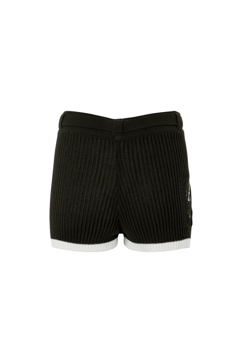 Francie Belted Short - Black