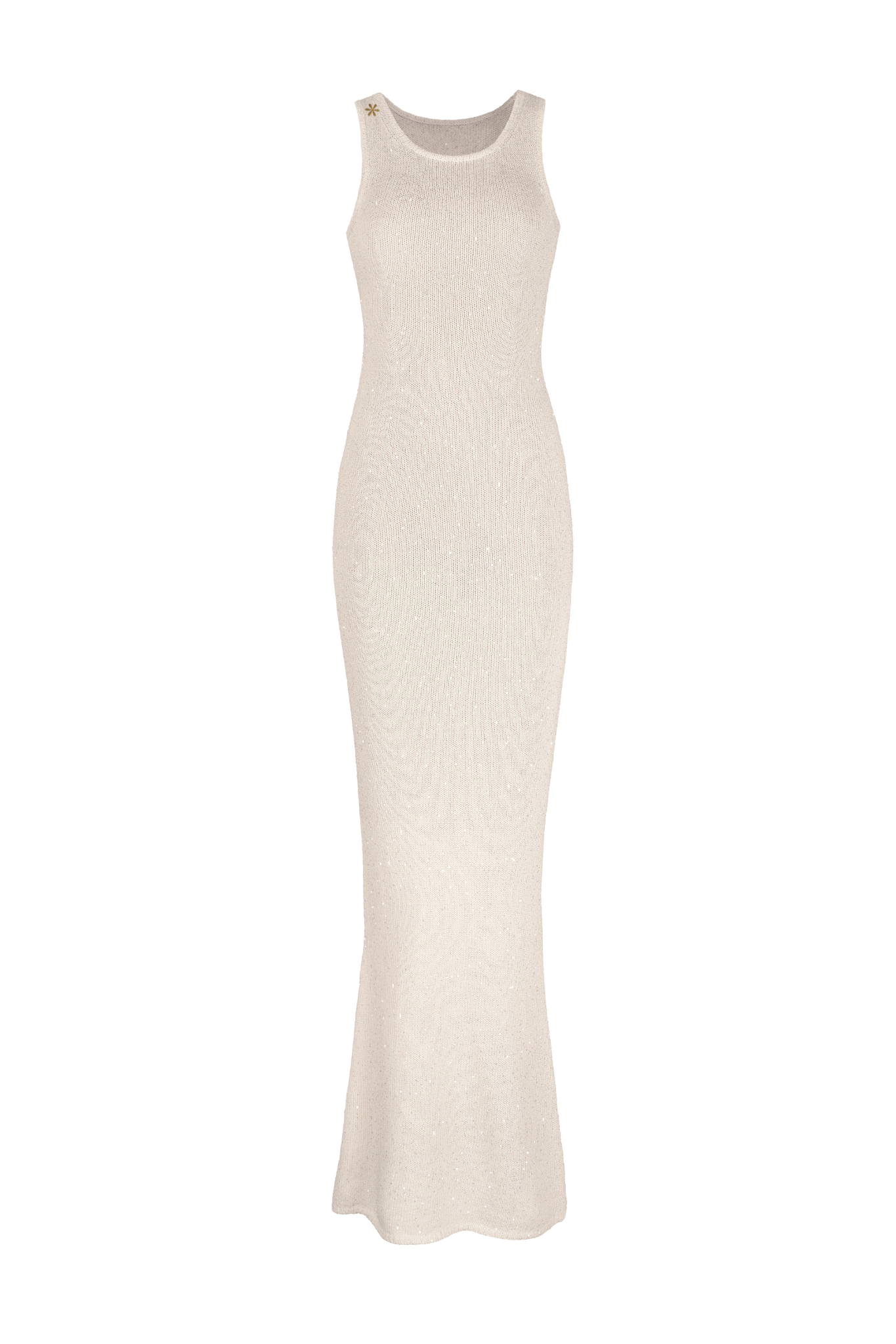 Natalia Dress - Ivory Sequin