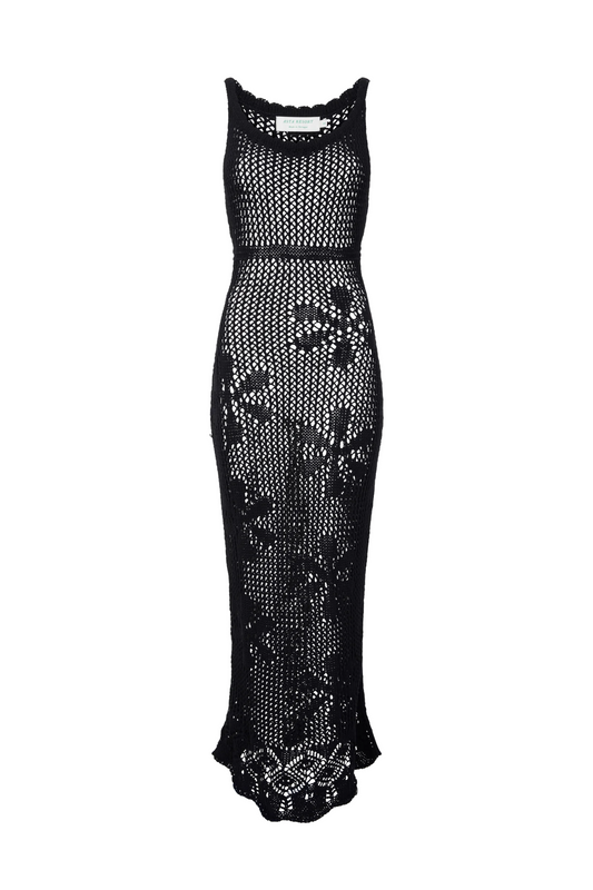 Emma Tricot Dress - Black