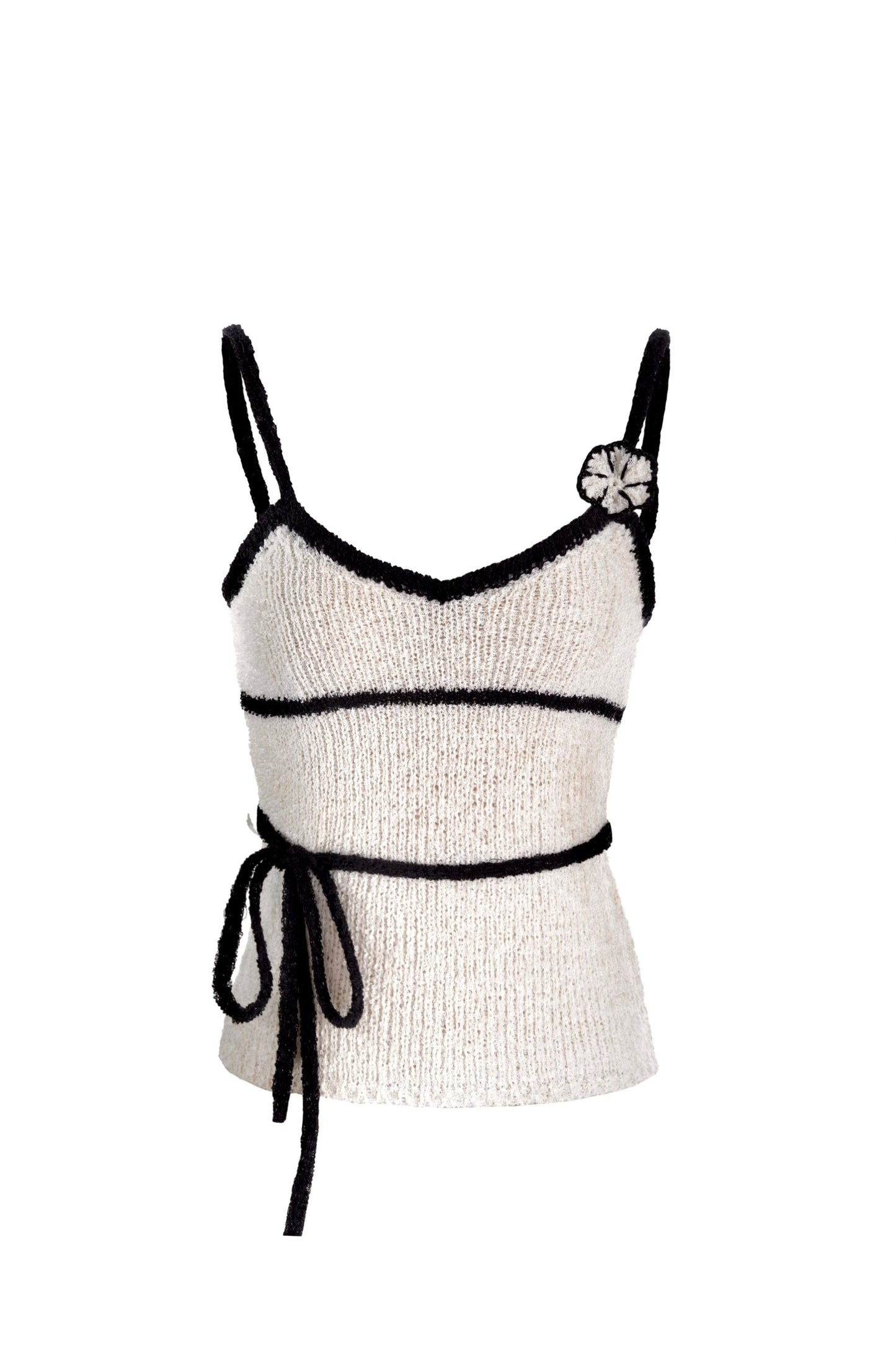 Camilla Camisole in Merino Alpaca - Ivory