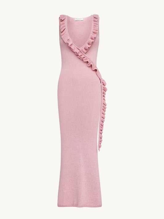 Antonella Maxi Dress - Pink Salt