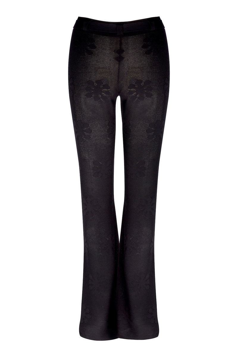 Women's Stretch Pants black Pants by VANGELIZA EUR 48