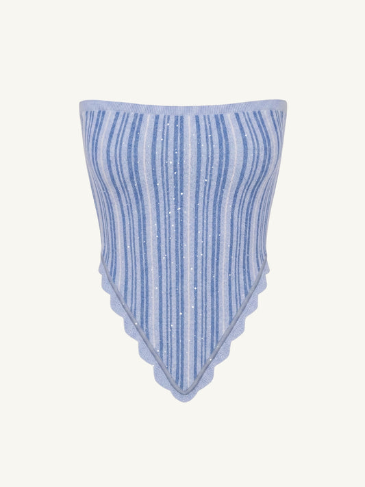 Bandana - Sea Mist/Sailor Blue Stripe