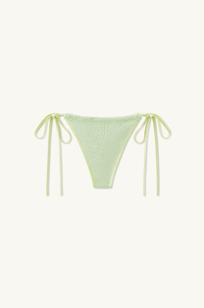 Lio Bikini Bottom - Sage Sequin