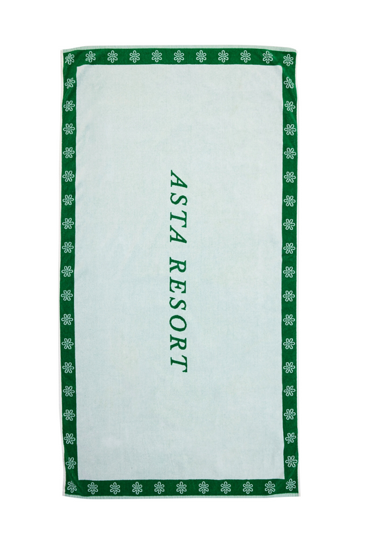 AR Border Jacquard Towel - Cravado