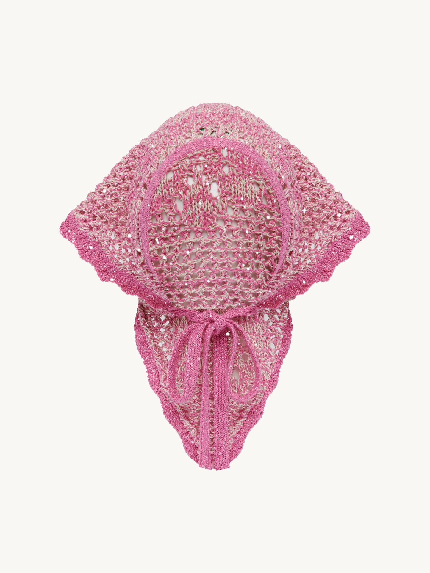 Paillette Bandana - Hydrangea Pink Sequin