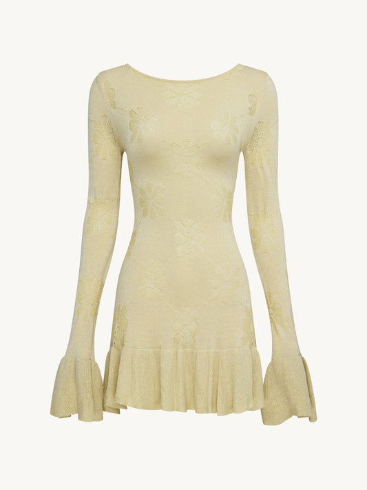 Rafaella Mini Dress - Lemon