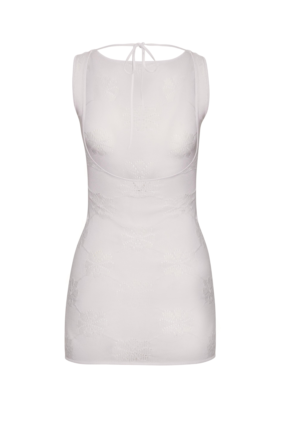 Florence Mini Dress - Venetian White