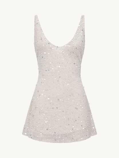 Ophelia Mini Dress - Salt