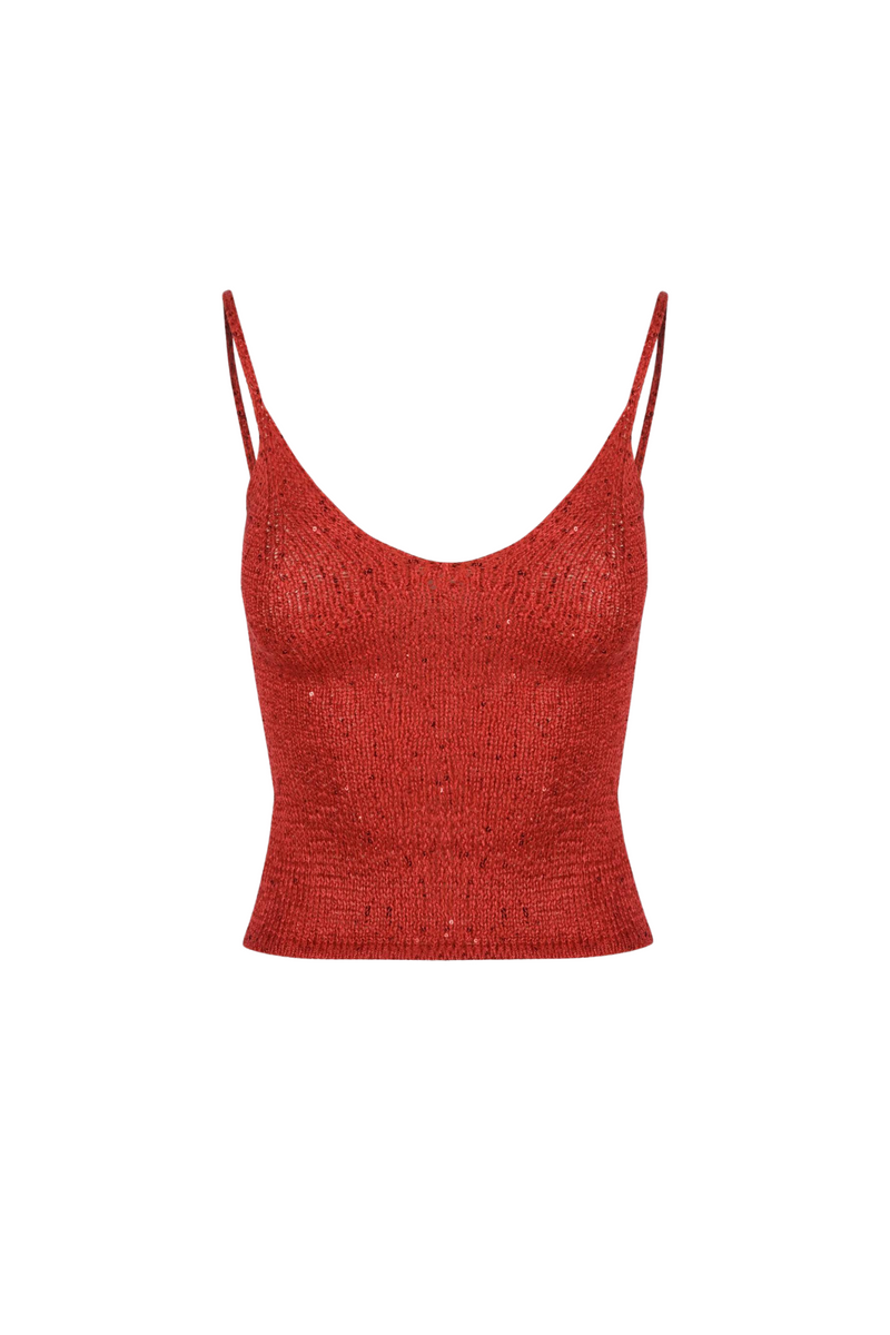 Carolina Camisole - Rossa Sequin