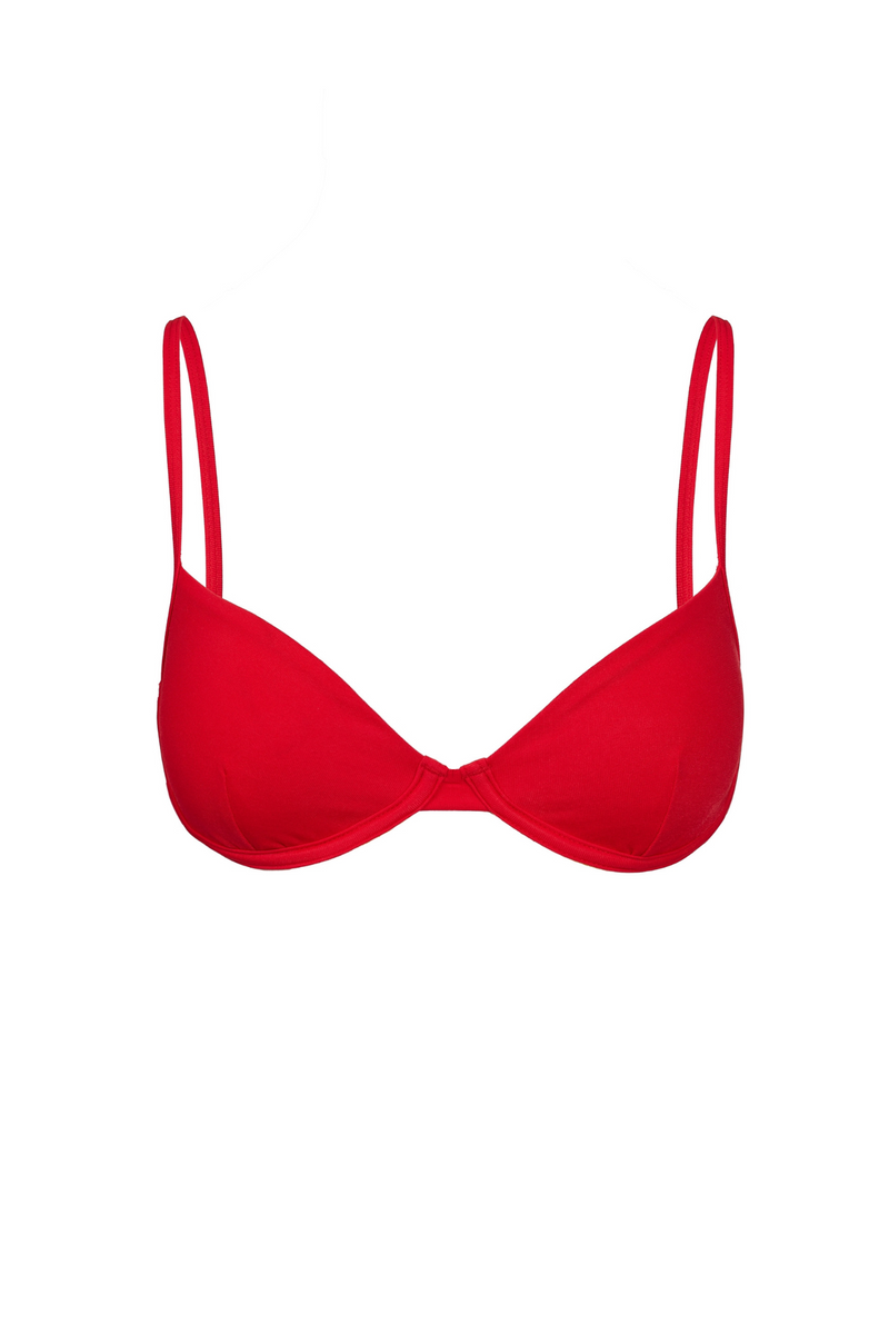 Tiffany Bikini Top - Rossa