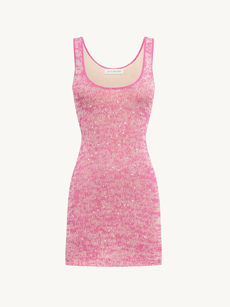 Hydrangea Pink Sequin