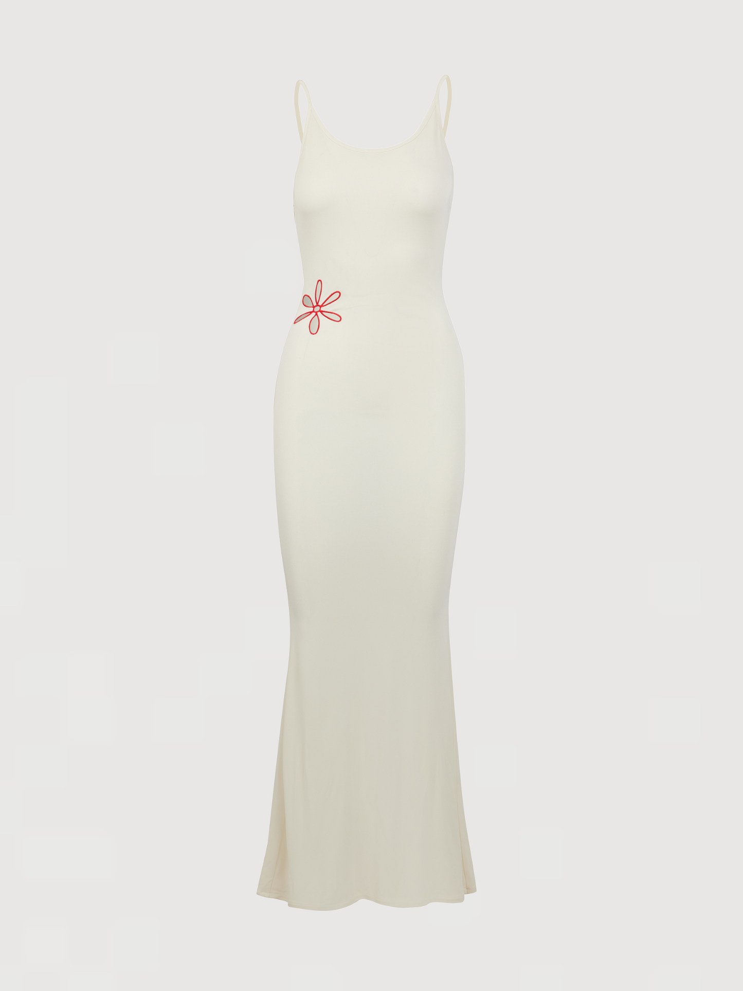 Stella Cut Out Dress - Creme