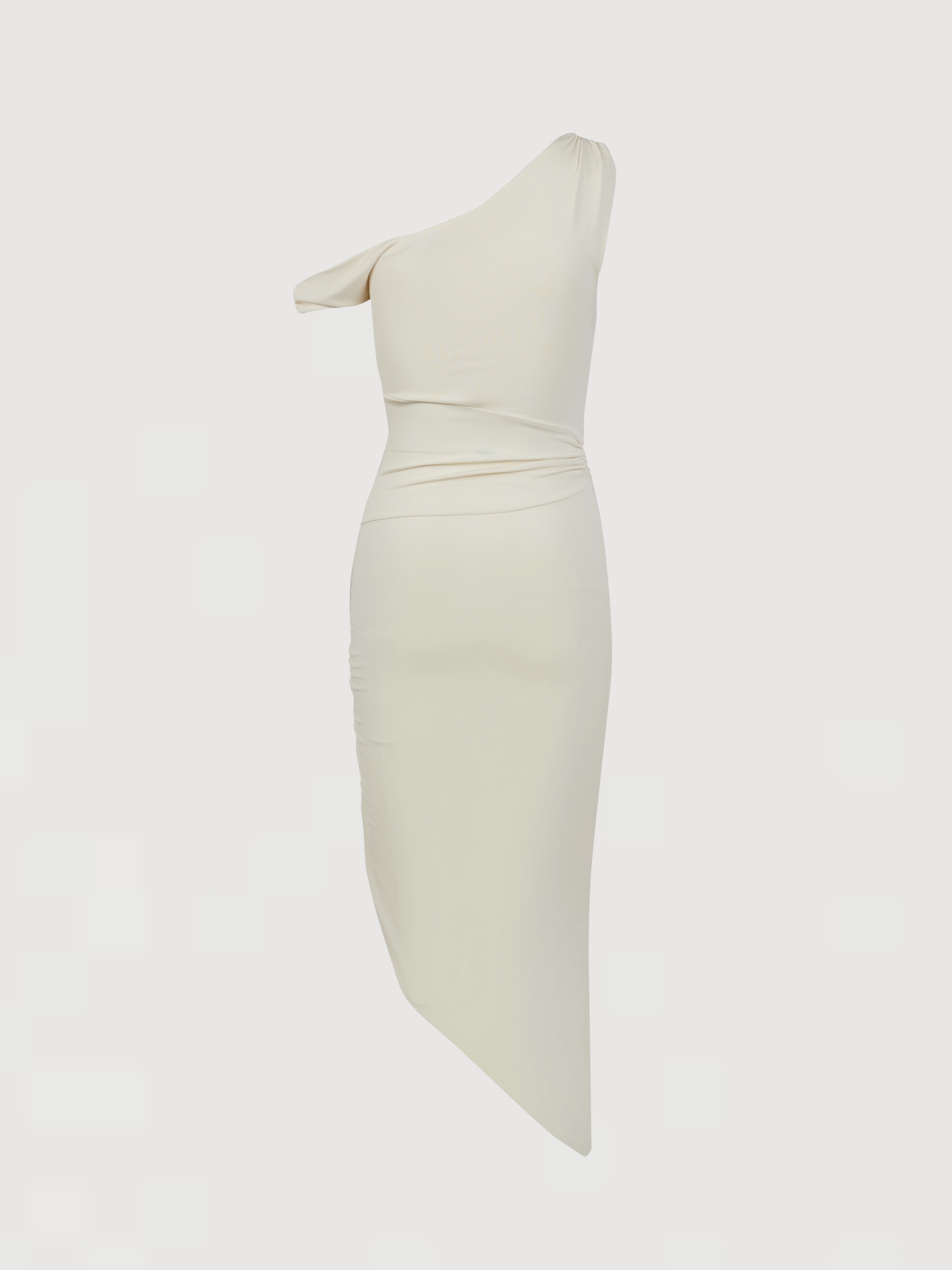 Louisa Brooch Dress - Creme