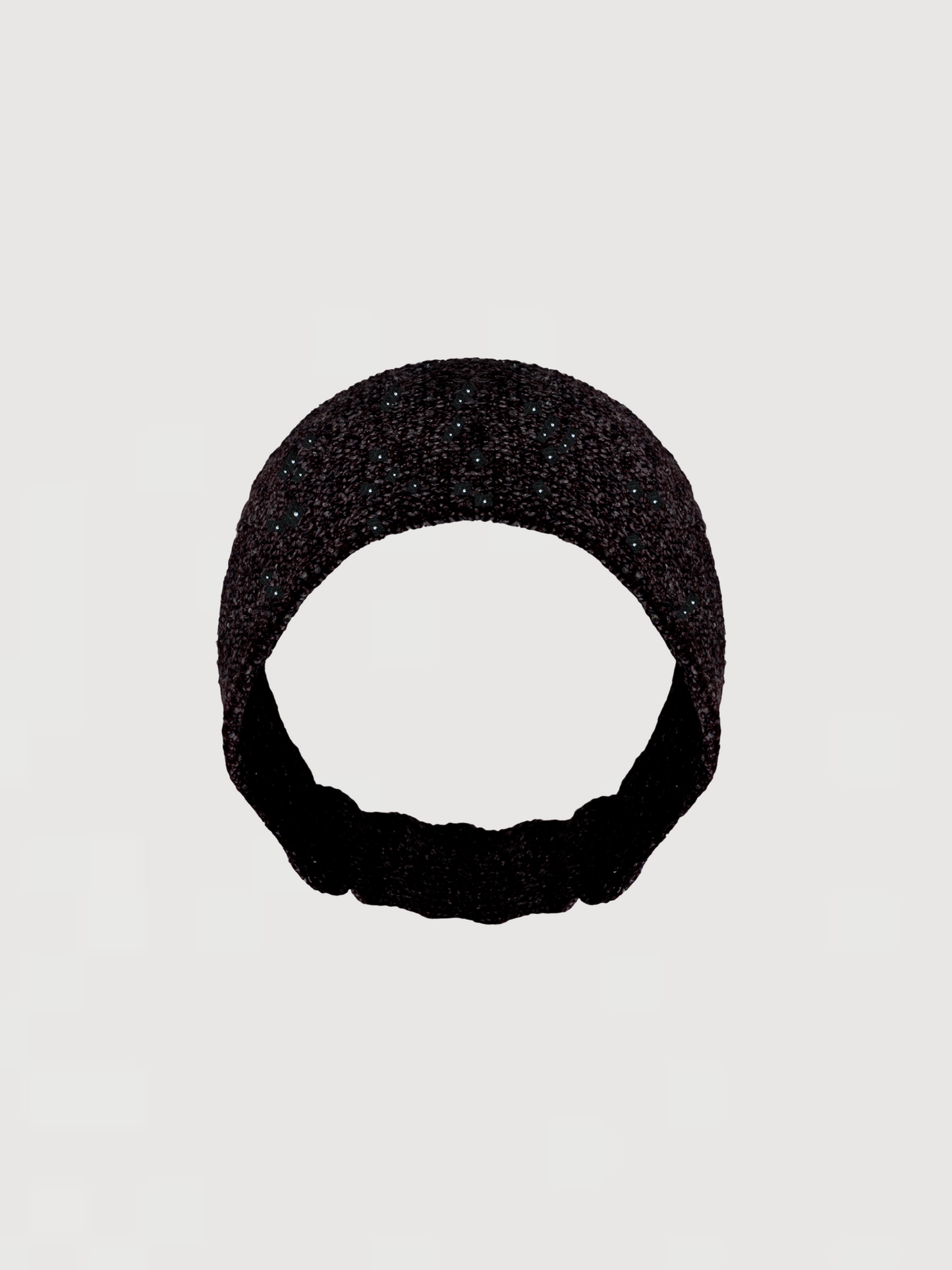 Grace Sequined Headband - Black