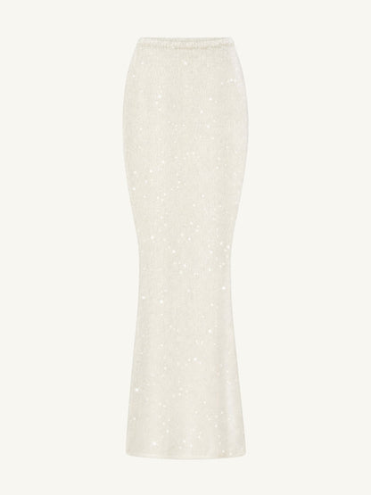 Star White Sequin