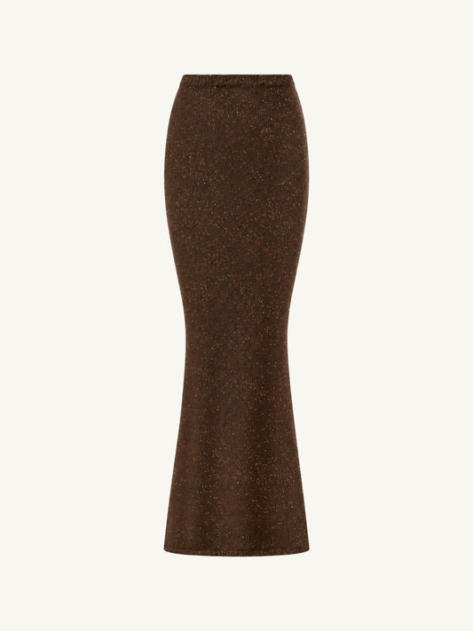 Carolina Skirt - Dark Chocolate Sequin