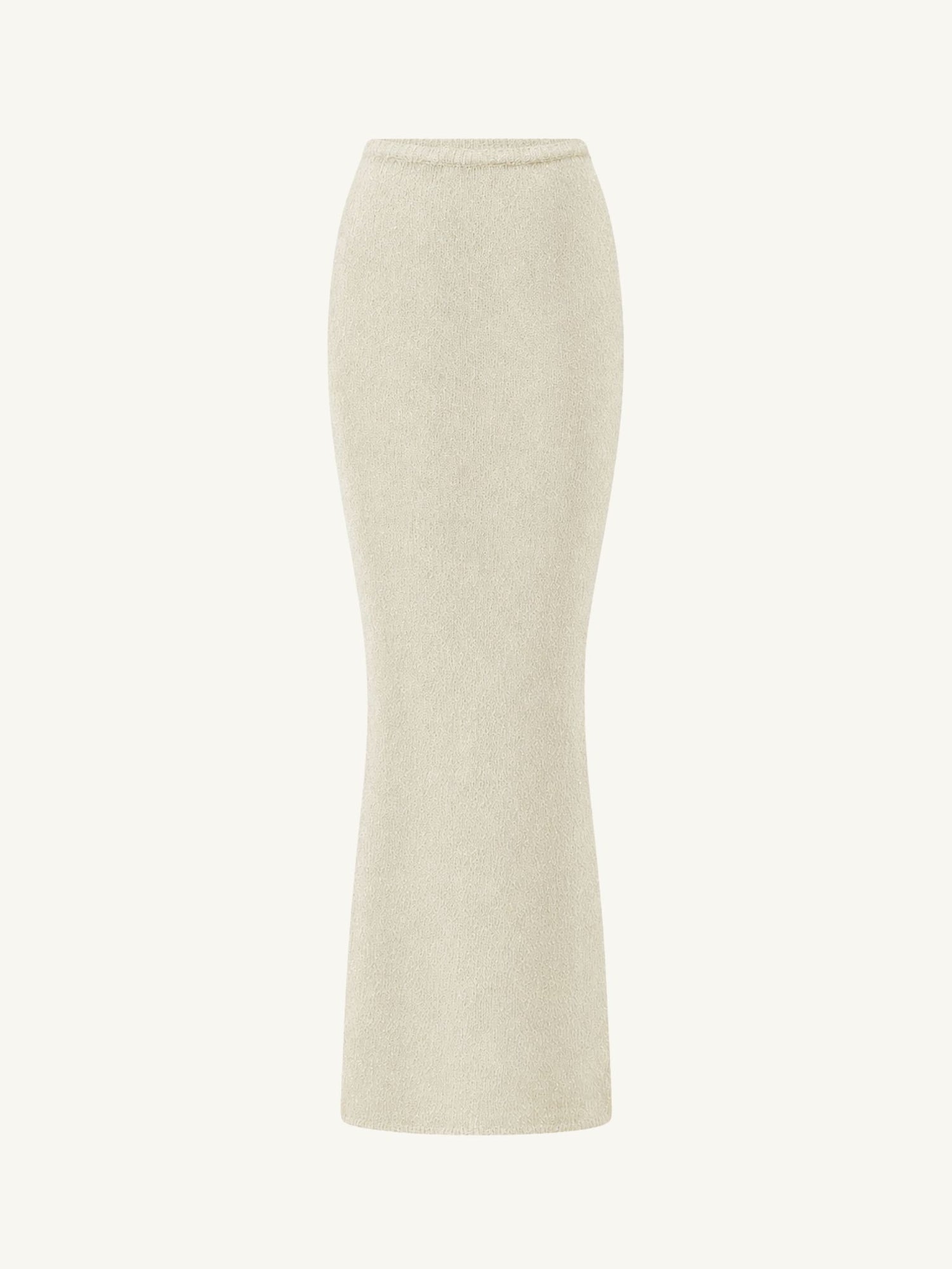 Carolina Skirt - Ivory Sequin