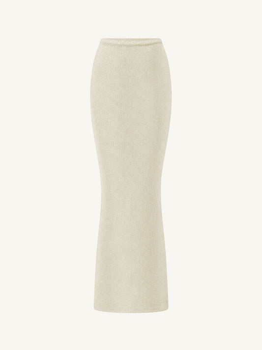 Carolina Skirt - Ivory Sequin