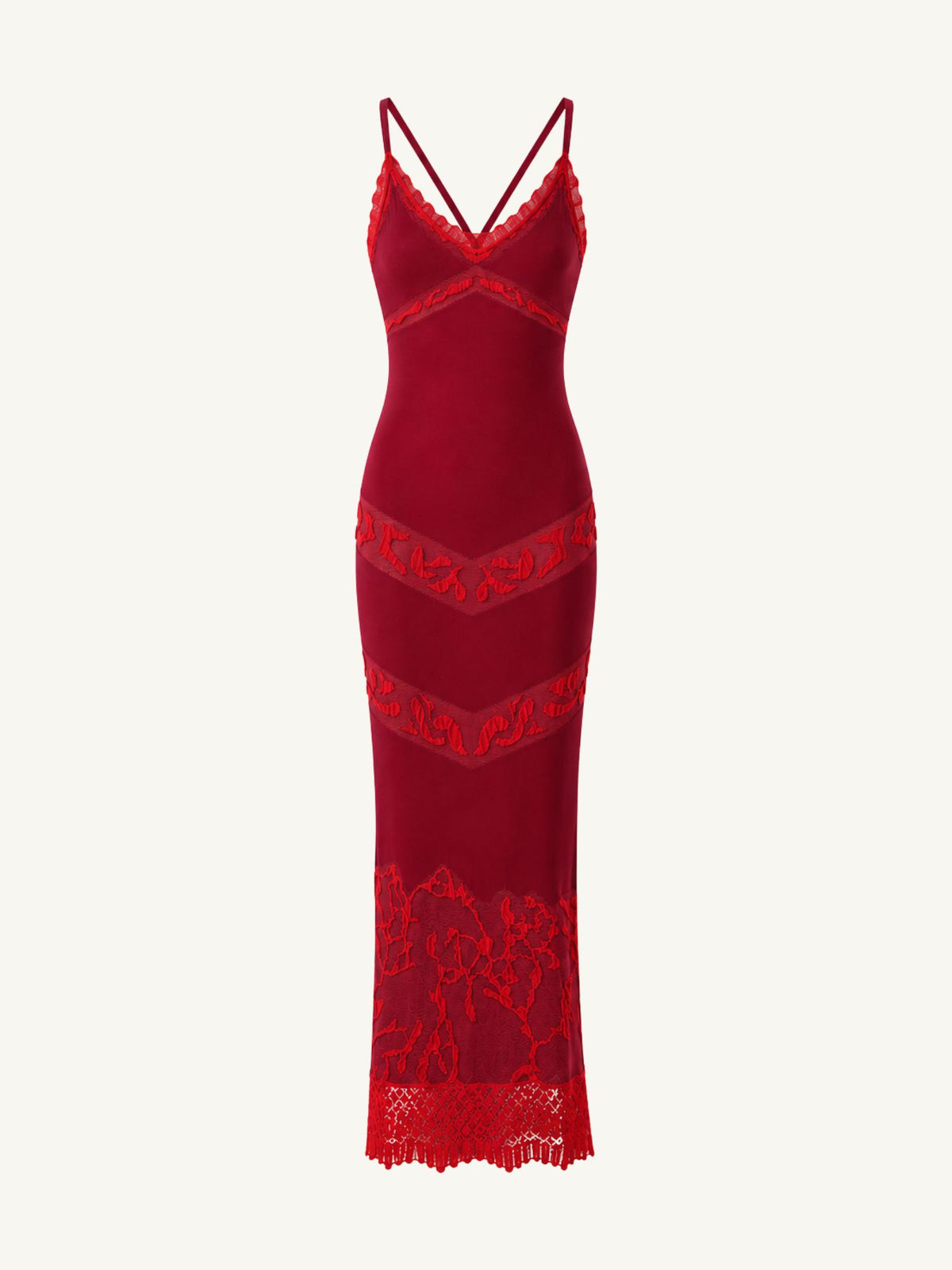 Genevieve Dress - Wine