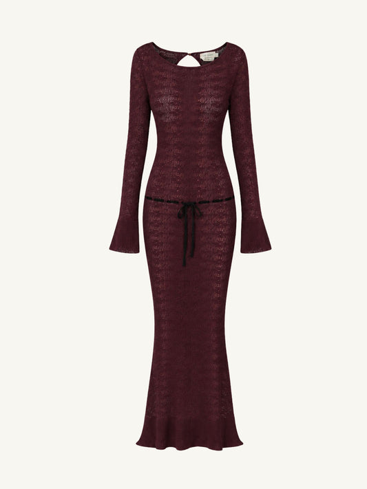 Vivienne Maxi Dress - Port