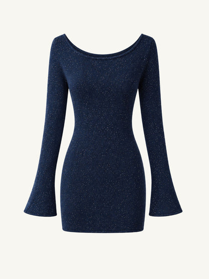 Navy Blue Sequin