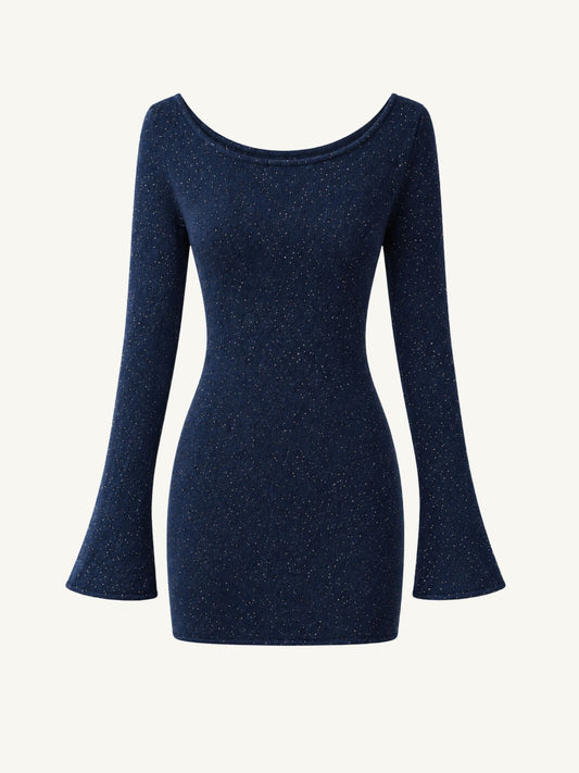 Navy Blue Sequin