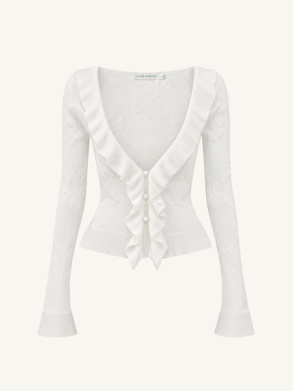 Vanessa Cardigan - Venetian White