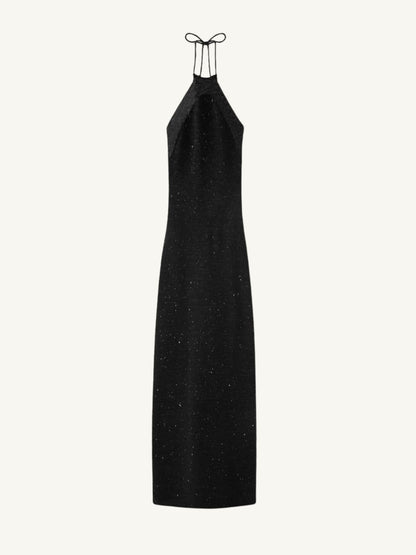 Katie Dress - Black Sequin