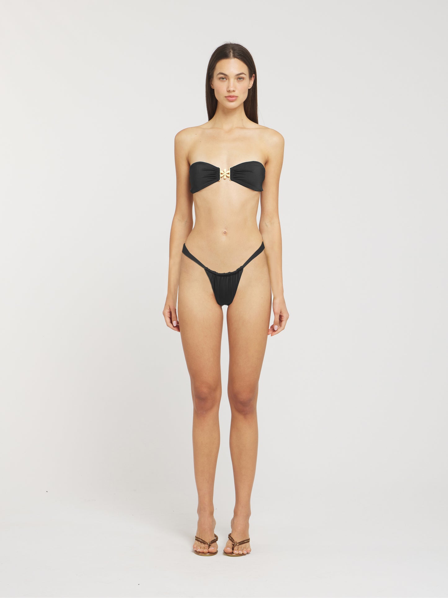 Frida Bikini Bottoms - Black