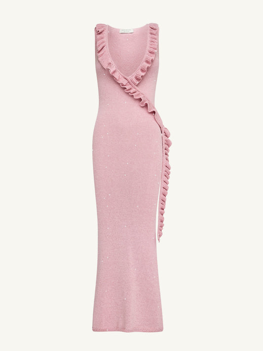 Antonella Maxi Dress - Pink Salt