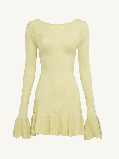 Rafaella Mini Dress - Lemon