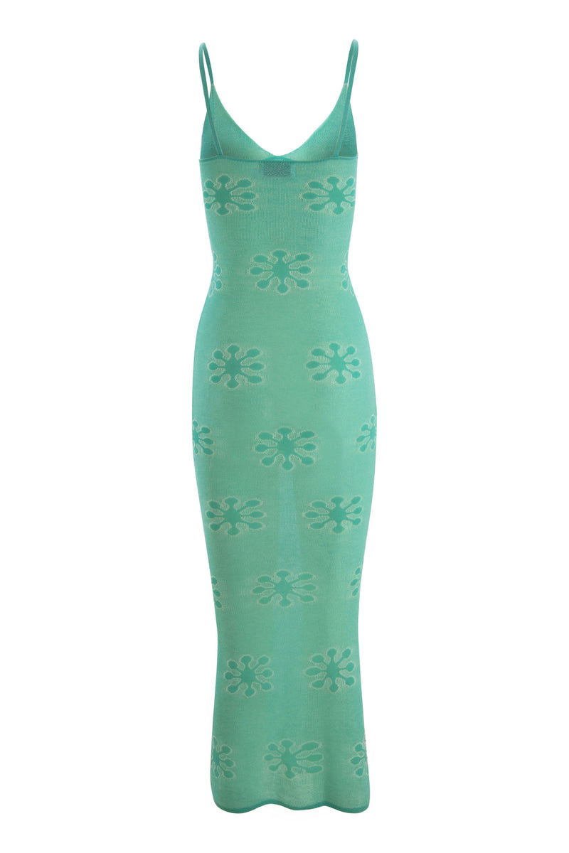 Delilah Dress - Aquamarine